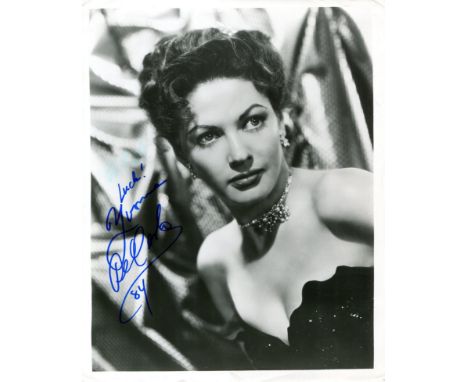 ACTRESSES: A good selection of signed 8 x 10 attractive portrait photographs, one slightly smaller, by various actresses comp