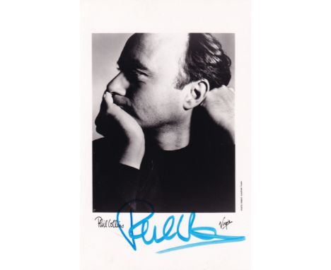 POPULAR MUSIC: Selection of signed postcard photographs and slightly larger, many colour, by various popular singers and band