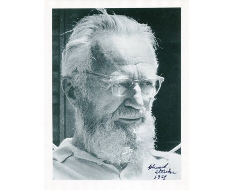 STEICHEN EDWARD: (1879-1973) Luxembourgish-American Photographer and Painter. A Pioneer, since his works were first published