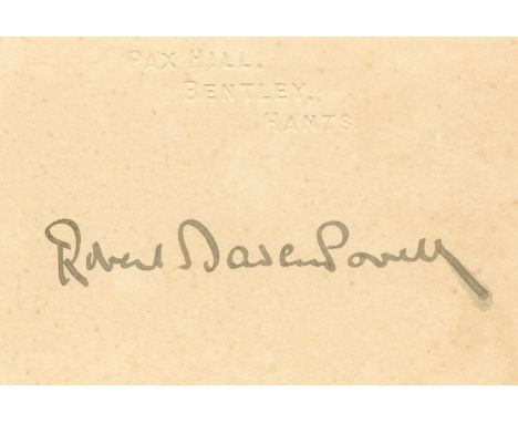 AUTOGRAPHS: A miscellaneous selection of signed pieces, cards, album pages etc., by a variety of famous individuals including