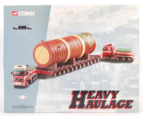 A Corgi Heavy Haulage boxed diecast model set CC12403 ' Volvo FH 4 Axle Ballasted Tractor x2, Nicholas Bogies &amp; Fertilise