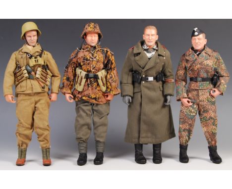 1/6 Scale Collection - a collection of 4x Dragon made 1:6 scale WWII Second World War Third Reich Nazi / German scale action 