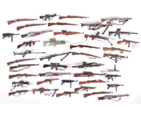 1/6 Scale Collection - a large collection of assorted Dragon / DID Corp / Soldier Story and other 1:6 scale makers model guns