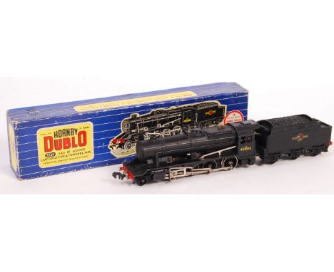 A rare vintage Hornby Dublo 00 gauge railway trainset locomotive No. 3224 ' 2-8-0 8F Goods Locomotive &amp; Tender LMR '. 3-r