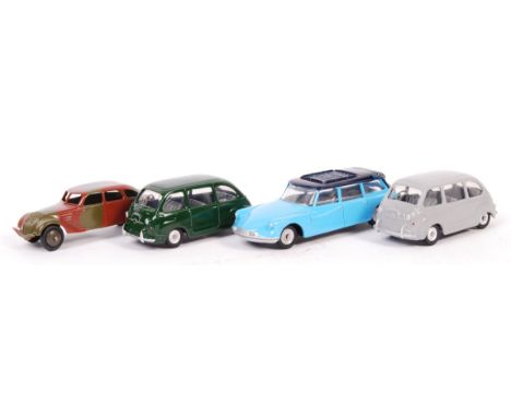 A collection of 4x PP Copy Models made reproduction Dinky Toys / Spot On diecast models. Each beautifully made, and very high