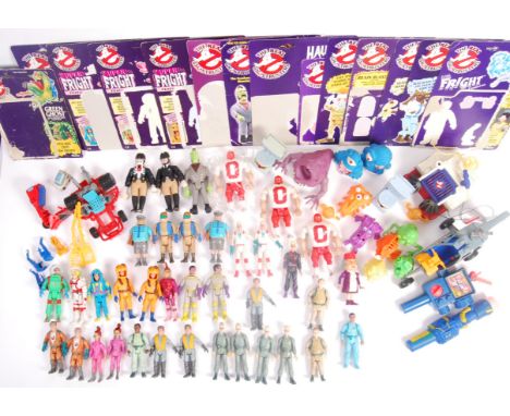 A large collection of approx x40 assorted vintage Kenner made ' The Real Ghostbusters ' action figures. To include; Fright Fe