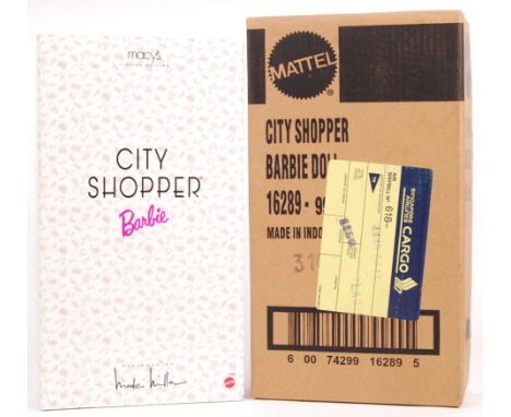 A Limited Edition ' Macy's Exclusive ' Mattel made Barbie doll ' City Shopper Barbie ', No. 16289. Appears mint, unused and a