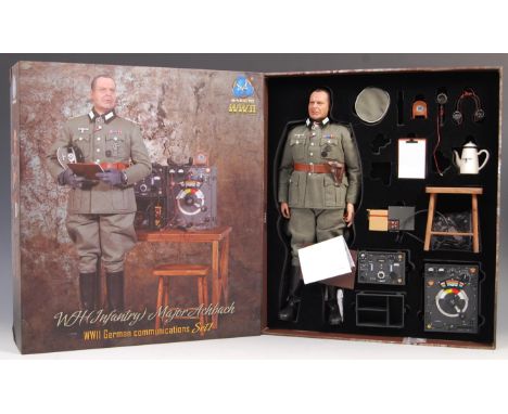 1/6 Scale Collection - a DID Corp made 1:6 scale military WWII Second World War German Nazi model action figure ' WH Infantry