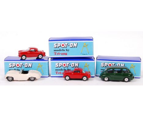 A collection of 4x PP Copy Models made reproduction Tri-ang Spot On 1:42 scale diecast models. Each beautifully made, and ver