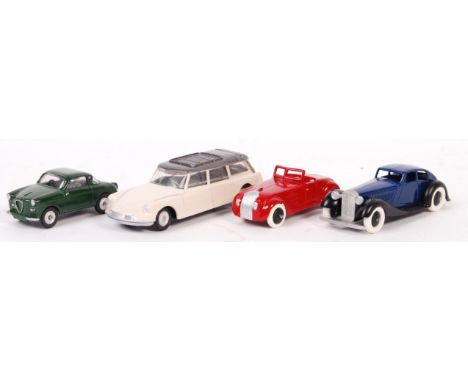 A collection of 4x PP Copy Models made reproduction Dinky Toys / Spot On diecast models. Each beautifully made, and very high