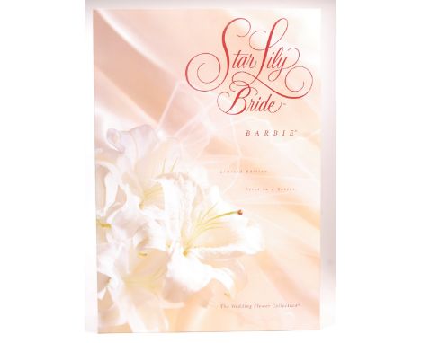 A rare Mattel made Limited Edition Barbie doll ' Star Lily / Starlily Bride ', First in the series from the Wedding Flower Co