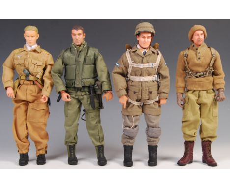 1/6 Scale Collection - a collection of 4x Dragon made 1:6 scale assorted military conflict (including WWII Second World War) 