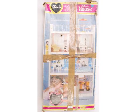 An original vintage Pedigree made Sindy doll ' Sindy's House ' playset. Presumed complete, but unchecked - within it's origin