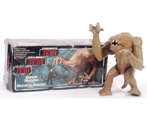 An original vintage Palitoy made Star Wars boxed action figure ' Rancor Monster '. Figure appears mint. Within the original t