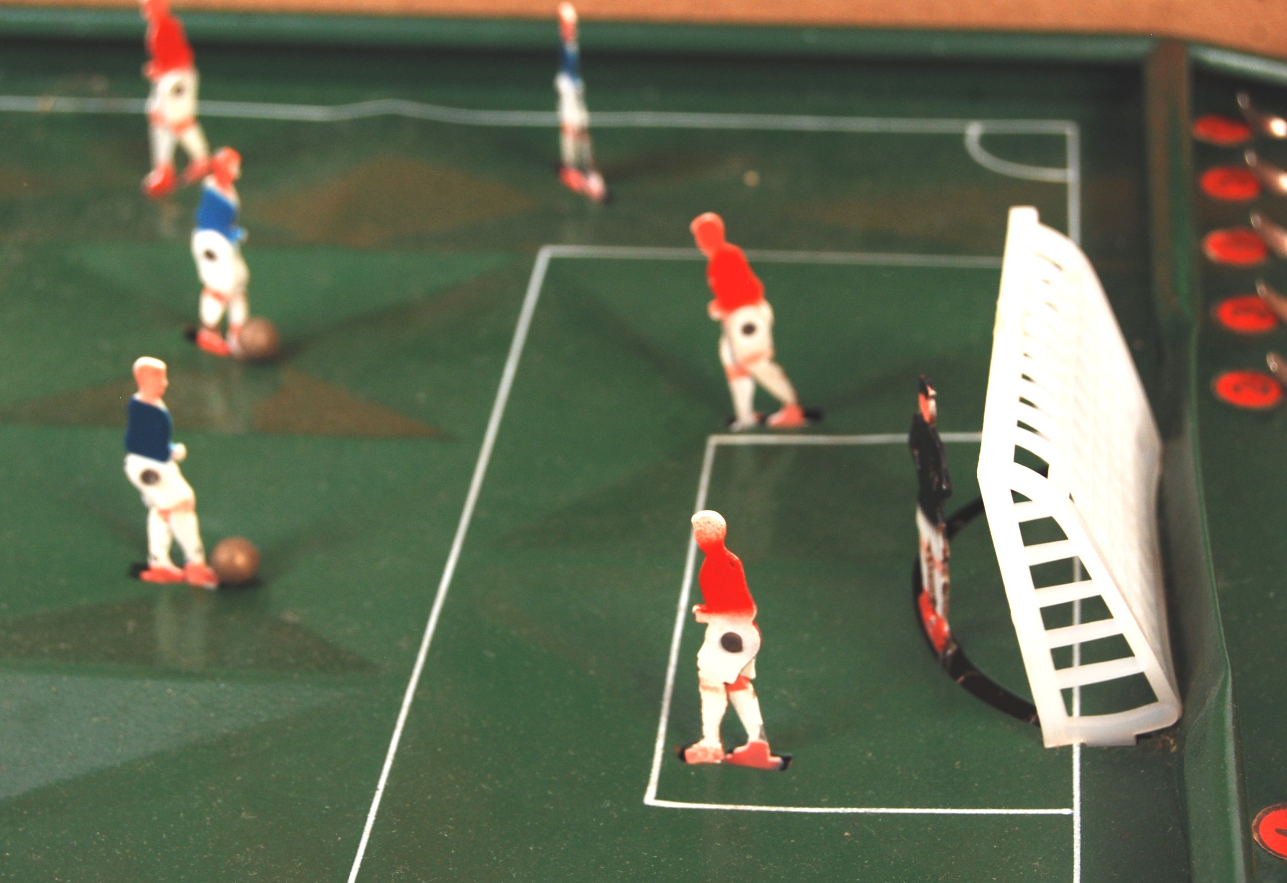 A rare vintage 1960's ' Foreign ' made ' Table Football Game