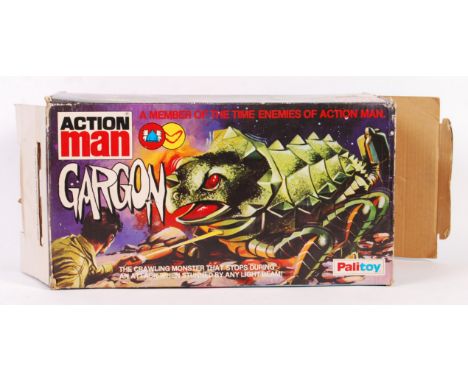 A rare vintage Palitoy made Action Man ' Gargon ' Space Monster playset figure. Appears mint and complete, within it's origin