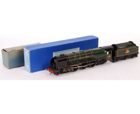 A rare vintage Hornby Dublo 3-rail 00 gauge railway trainset locomotive EDL12 ' Duchess Of Montrose '. Within it's original H