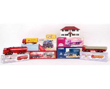 A collection of 8x assorted boxed scale diecast model haulage / hauliers to include; Corgi 30501 Pickfords, Corgi 26101 Albio