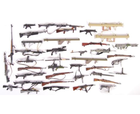 1/6 Scale Collection - a large collection of assorted Dragon / DID Corp / Soldier Story and other 1:6 scale makers model guns