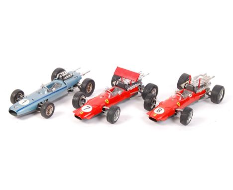 A good collection of 3x vintage Schuco made clockwork model racing cars. All largely near mint to mint. Unboxed, and all in w