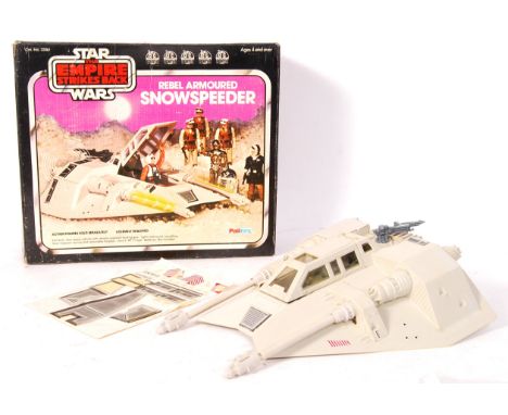 An original vintage Palitoy made Star Wars ' Rebel Armoured Snowspeeder ' action figure playset vehicle. 100% complete, inclu