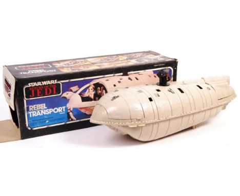 An original vintage Palitoy made Star Wars ' Rebel Transport Vehicle ' action figure playset. 100% complete, including the ba