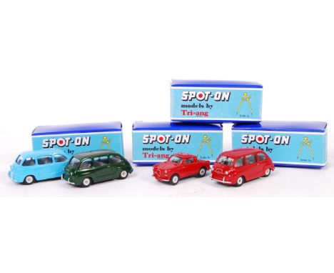 A collection of 4x PP Copy Models made reproduction Tri-ang Spot On 1:42 scale diecast models. Each beautifully made, and ver
