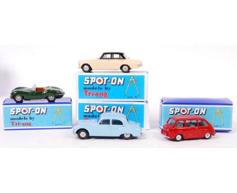 A collection of 4x PP Copy Models made reproduction Tri-ang Spot On 1:42 scale diecast models. Each beautifully made, and ver