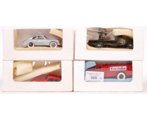 A collection of 4x PP Copy Models made reproduction Dinky Toys / Spot On diecast models. Each beautifully made, and very high