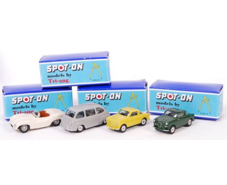 A collection of 4x PP Copy Models made reproduction Tri-ang Spot On 1:42 scale diecast models. Each beautifully made, and ver