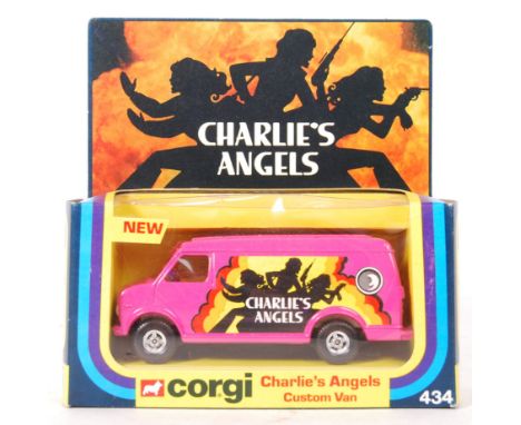 A rare ex-shop stock collection Corgi diecast model No. 434 ' Charlie's Angels Custom Van '. Model appears mint+ in condition