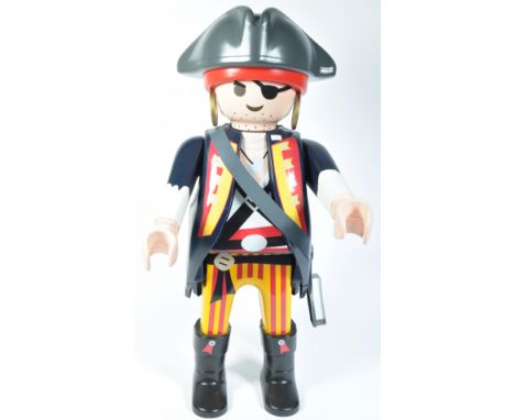A rare large Playmobil in-store shop advertising life size display action figure. From the Pirate themed series, the figure s