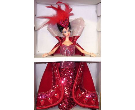 A Limited Edition Mattel made Bob Mackie designed Barbie doll ' Queen Of Hearts ', No. 12046. Appears mint, unused and as new