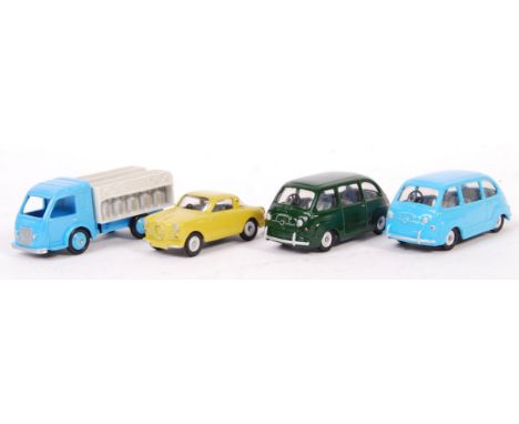 A collection of 4x PP Copy Models made reproduction Dinky Toys / Spot On diecast models. Each beautifully made, and very high