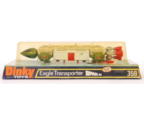 An original vintage Dinky Toys made ' Gerry Anderson's Space 1999 ' ' Eagle Transporter ' diecast model No. 359. Model appear