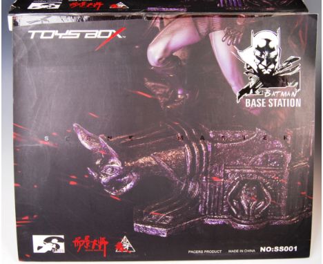 1/6 Scale Collection - a Toys Box made Hot Toys accompanying Batman ' Base Station ' diorama base display. Licensed by Scene 