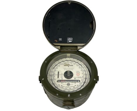 A WALLACE AND TIERNAN ALTITUDE MACHINE, from the Toole Army Depot **Please note that this lot is stored at an offsite locatio