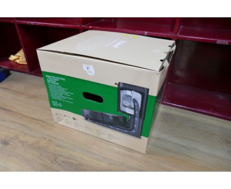 Boxed Robot vacuum cleaner and mop