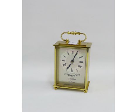 Seth Thomas brass carriage clock 