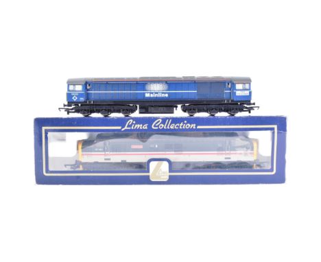 Model Railway - x2 OO gauge model railway diesel trainset locomotive engines comprising; Hornby&nbsp;R358 Class 58 58050 'Tot