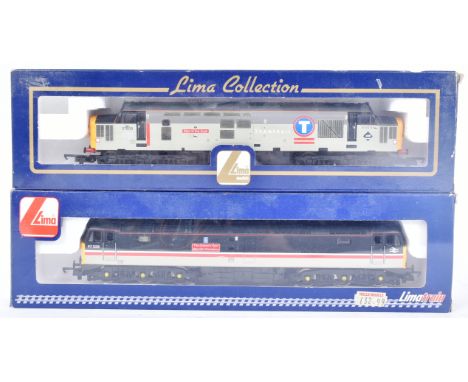 Model Railway - x2 Lima made OO gauge model railway diesel trainset locomotive engines comprising; L204932 Class 37 37906 'St