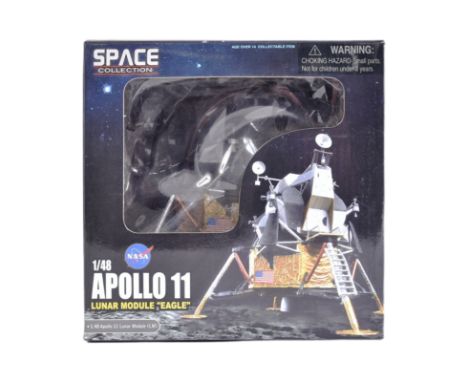 A vintage Dragon Wings NASA Space Collection diecast model of Apollo 11 Lunar Module 'Eagle' 1/48 scale, item no. 52501. Mode