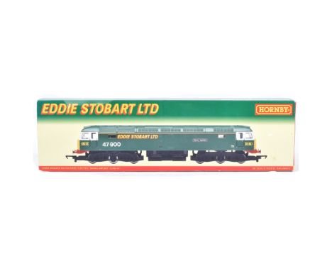 A vintage Hornby made OO gauge railway trainset locomotive engine R2433 Eddie Stobart Co-Co Diesel Electric Class 47 ' Daniel