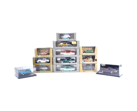 Diecast - a collection of assorted boxed diecast models by makers Vitesse and Brumm. Examples to include; Austin Seven, Renau