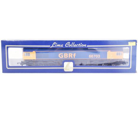 Model Railway - an original Lima OO gauge model railway diesel trainset locomotive engine No.&nbsp;L204966 Class 66 diesel 66