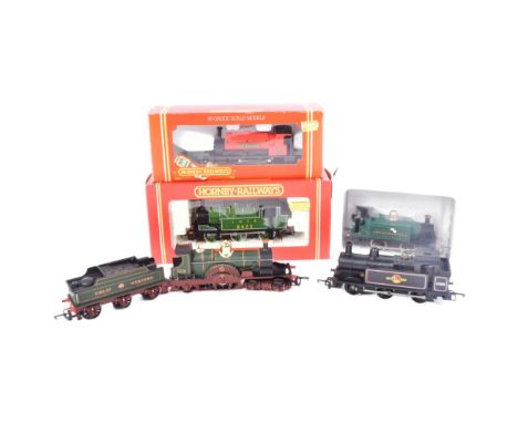 Model Railway - a collection of x5 assorted OO gauge model railway trainset locomotive engines comprising; Hornby R316 LNER 0