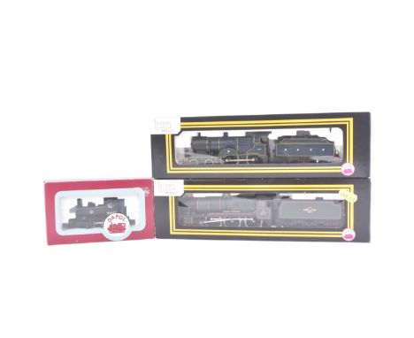 Model Railway - x3 original Dapol made OO gauge model railway trainset locomotive engines comprising;&nbsp;D4-1027 Class 1000