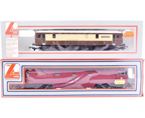 Model Railway - x2 Lima OO gauge model railway trainset locomotive diesel engines comprising; L205186 Class 73 73101 'The Roy
