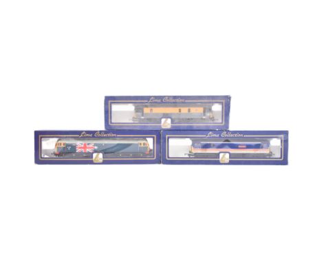 Three original Lima Collection OO gauge model railway diesel trainset locomotive engines, comprising of No. L205016 Class 731
