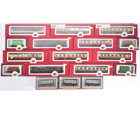 Model Railway - a collection of Dapol made OO gauge model railway trainset locomotive rolling stock / coaches and carriages. 
